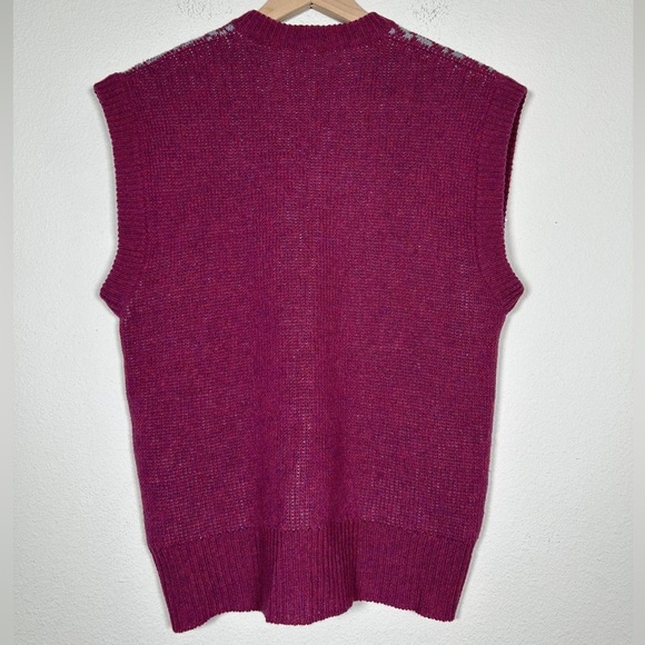 Men’s MARNI Virgin Wool Printed Sweater Vest size 44 - Picture 7 of 11